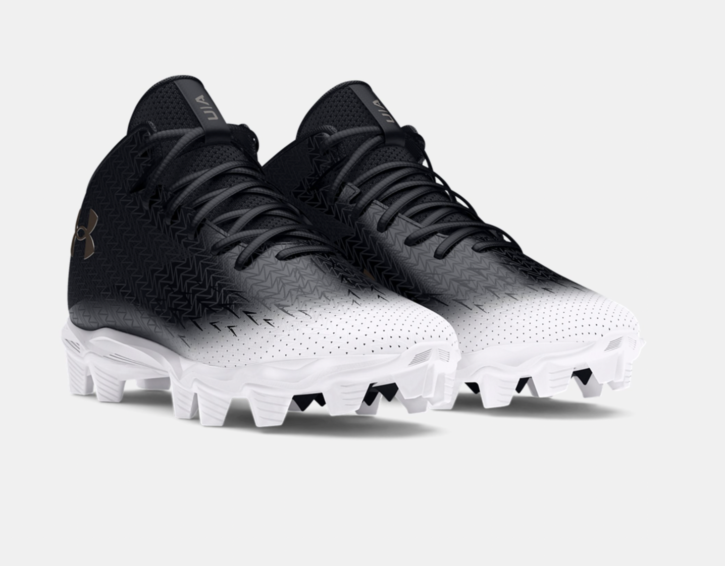 Cleats Under Armour Spotlight Franchise RM Jr 4 Black