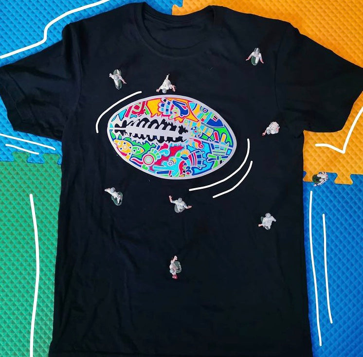Playera hecho ala güey motivos football