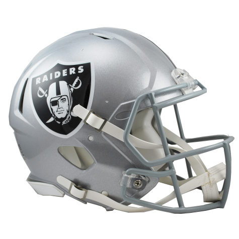 MINI CASCO NFL ORIGINAL RIDDEL SPEED - Las Vegas Raiders