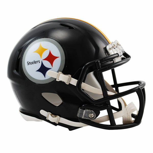Mini Casco Riddell Speed  - Pittsburgh Steelers