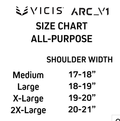 HOMBRERAS VICIS ARC_V1 (incluye Backplate) - All-propuse