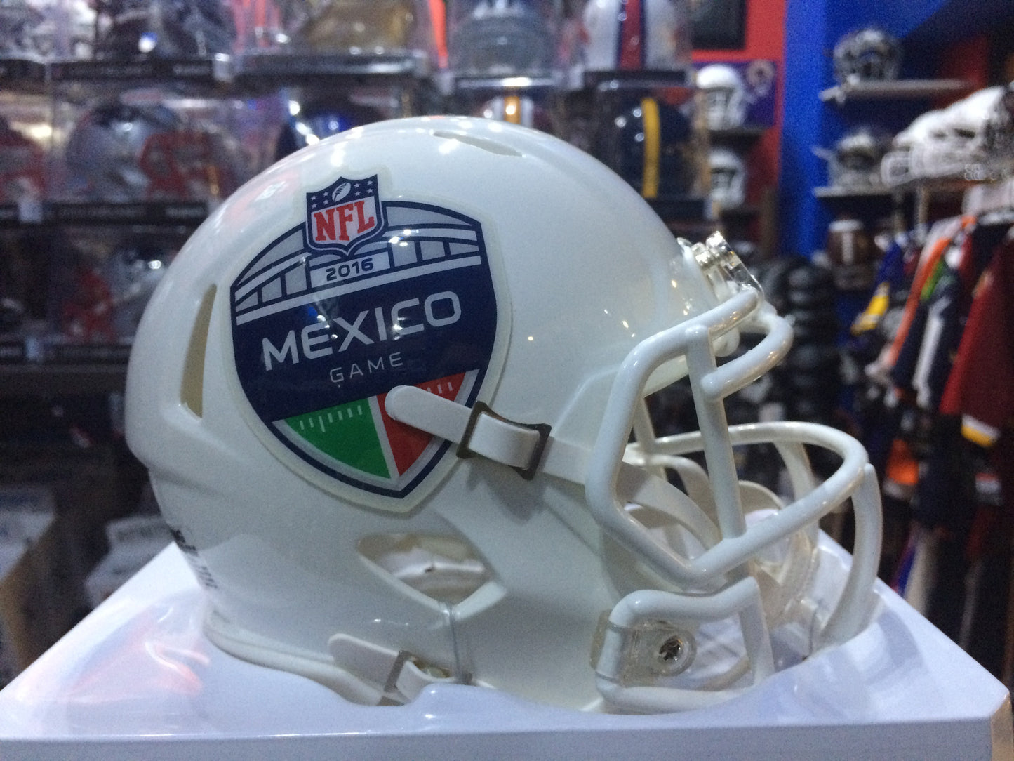 Mini Casco Riddell Speed - México Blanco