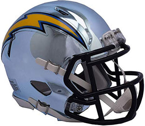 MINI CASCO SPEED CHROME LOS ANGELES CHARGERS RIDDELL