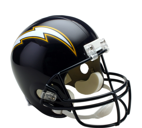 Casco Réplica VSR4 - Los Angeles Chargers