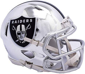 MINI CASCO SPEED CHROME RAIDERS LAS VEGAS